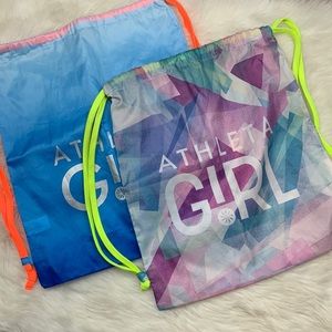 athleta girl drawstring bolsa